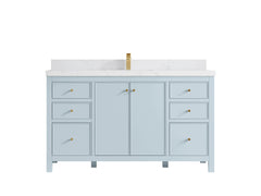 Chicago 60 in. W x 22 in. D Single Sink Bathroom Vanity - photo 29