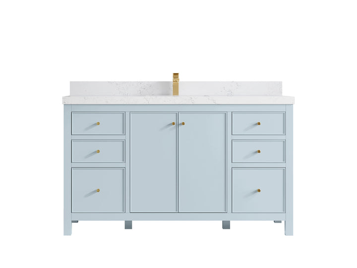 Chicago 60 in. W x 22 in. D Single Sink Bathroom Vanity - photo 29