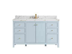 Chicago 60 in. W x 22 in. D Single Sink Bathroom Vanity - photo 35