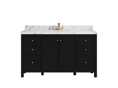 Chicago 60 in. W x 22 in. D Single Sink Bathroom Vanity - photo 37
