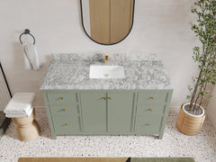 Chicago 60 in. W x 22 in. D Single Sink Bathroom Vanity - photo 22