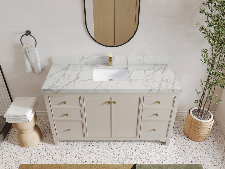 Chicago 60 in. W x 22 in. D Single Sink Bathroom Vanity - photo 42