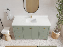 Chicago 60 in. W x 22 in. D Single Sink Bathroom Vanity - photo 30