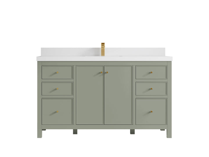Chicago 60 in. W x 22 in. D Single Sink Bathroom Vanity - photo 45