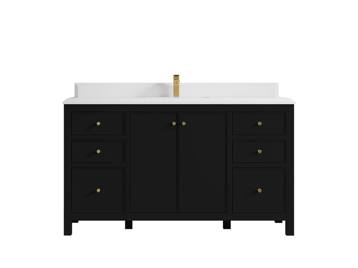 Chicago 60 in. W x 22 in. D Single Sink Bathroom Vanity - photo 29