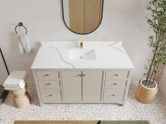 Chicago 60 in. W x 22 in. D Single Sink Bathroom Vanity - photo 24