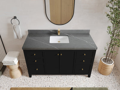Chicago 60 in. W x 22 in. D Single Sink Bathroom Vanity - Willow Bath and Vanity