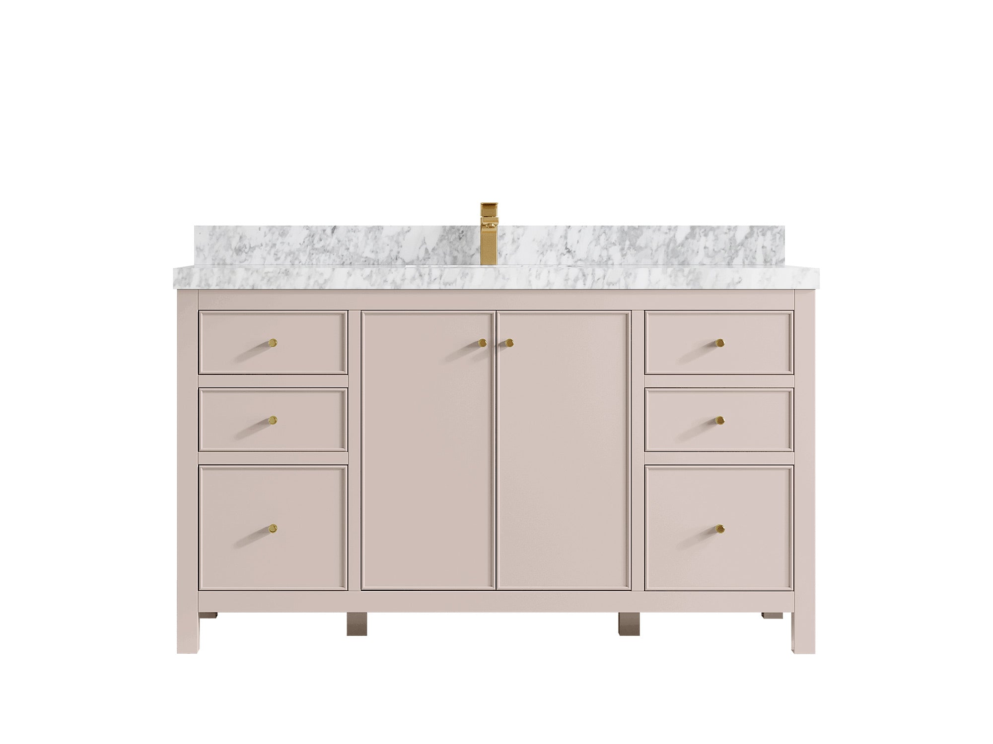 Chicago 60 in. W x 22 in. D Single Sink Bathroom Vanity - Willow Bath and Vanity