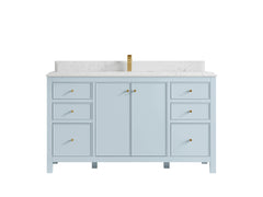 Chicago 60 in. W x 22 in. D Single Sink Bathroom Vanity - photo 45