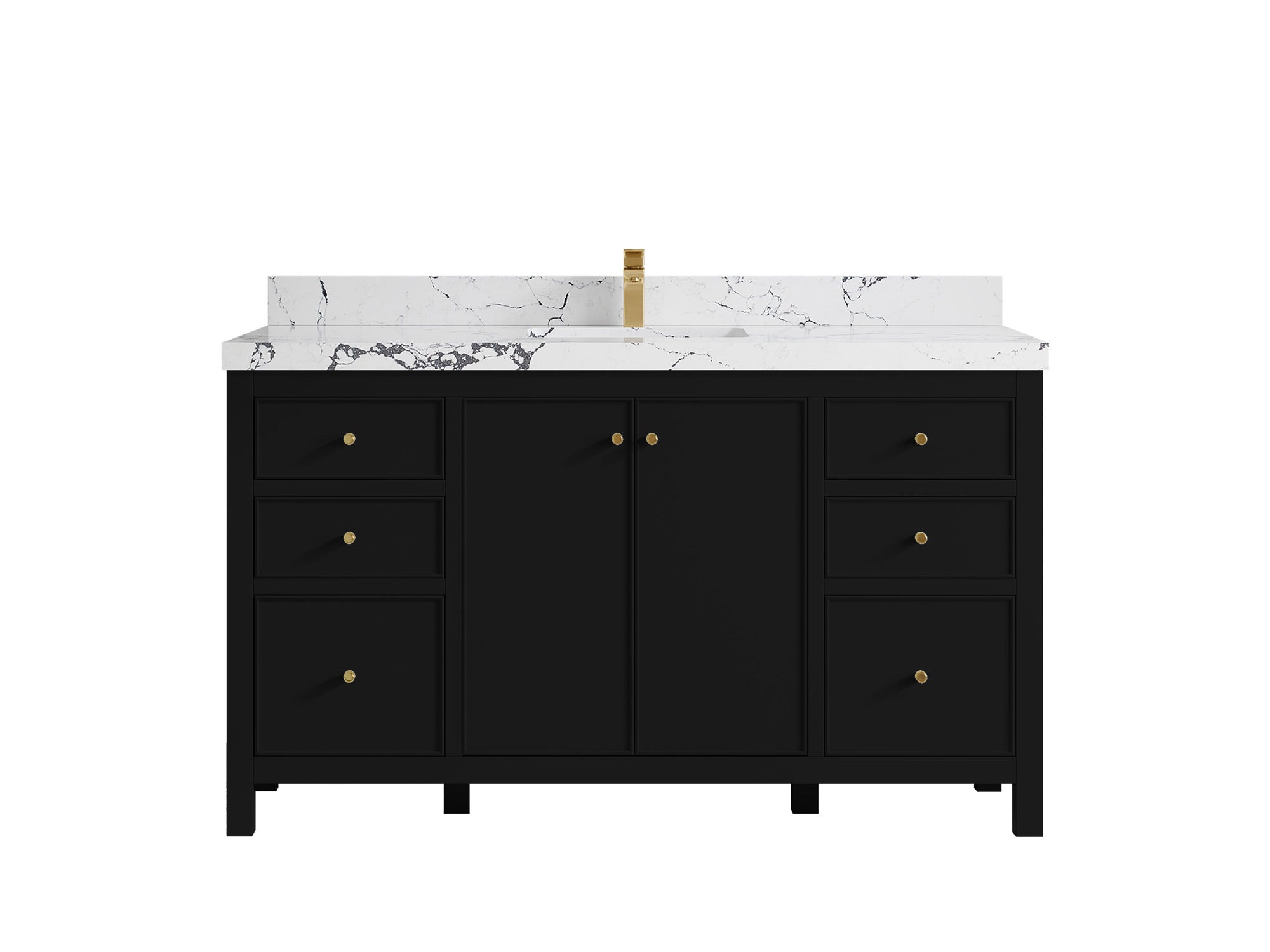Chicago 60 in. W x 22 in. D Single Sink Bathroom Vanity - Willow Bath and Vanity