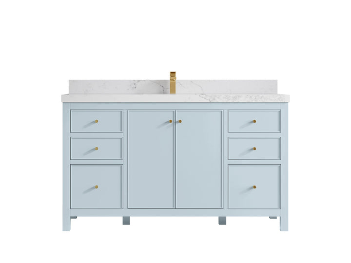 Chicago 60 in. W x 22 in. D Single Sink Bathroom Vanity - photo 19