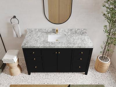Chicago 60 in. W x 22 in. D Single Sink Bathroom Vanity - Willow Bath and Vanity