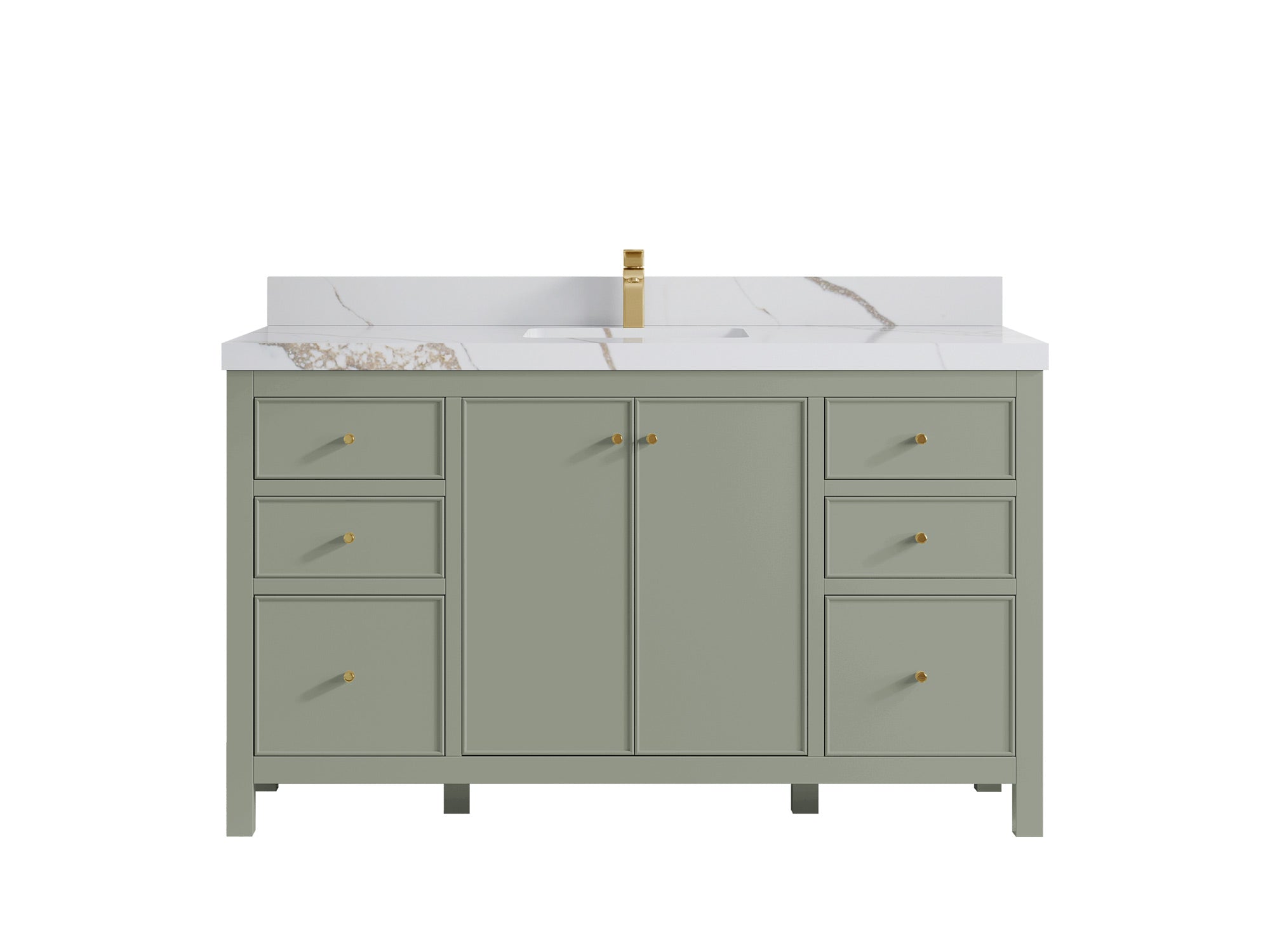 Chicago 60 in. W x 22 in. D Single Sink Bathroom Vanity - Willow Bath and Vanity