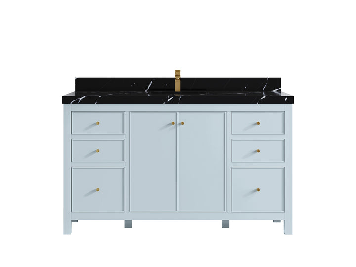 Chicago 60 in. W x 22 in. D Single Sink Bathroom Vanity - photo 9