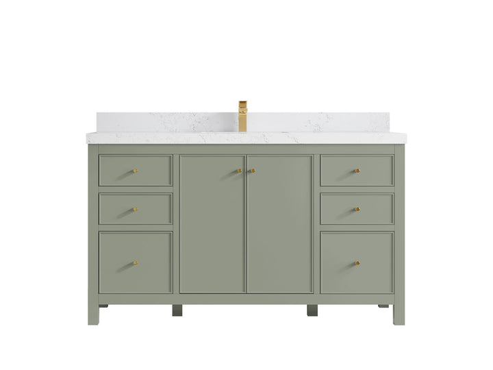 Chicago 60 in. W x 22 in. D Single Sink Bathroom Vanity - photo 31