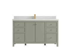 Chicago 60 in. W x 22 in. D Single Sink Bathroom Vanity - photo 13