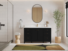 Chicago 60 in. W x 22 in. D Single Sink Bathroom Vanity - photo 4