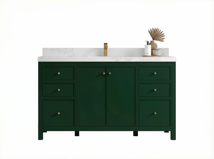 Chicago 60 in. W x 22 in. D Single Sink Bathroom Vanity - photo 1
