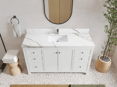Chicago 60 in. W x 22 in. D Single Sink Bathroom Vanity - photo 14