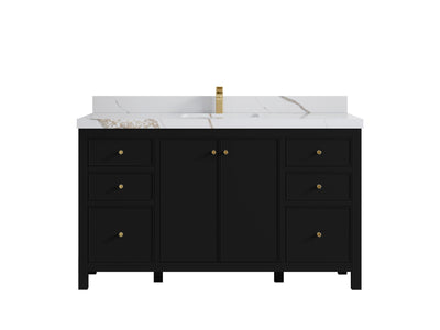 Chicago 60 in. W x 22 in. D Single Sink Bathroom Vanity - Willow Bath and Vanity