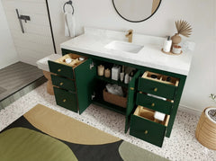 Chicago 60 in. W x 22 in. D Single Sink Bathroom Vanity - photo 3