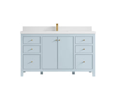 Chicago 60 in. W x 22 in. D Single Sink Bathroom Vanity - photo 43
