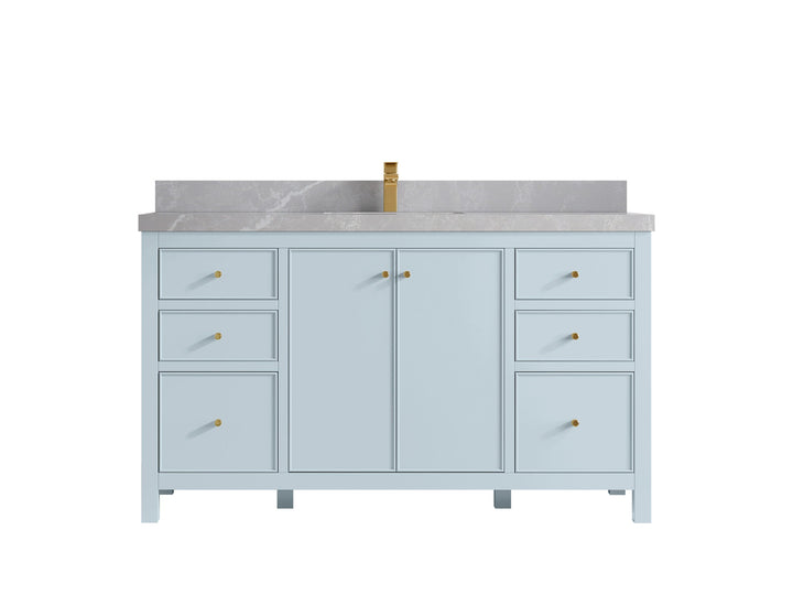 Chicago 60 in. W x 22 in. D Single Sink Bathroom Vanity - photo 31