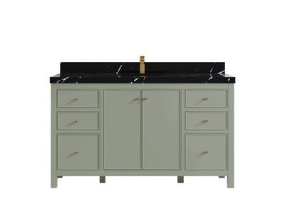 Chicago 60 in. W x 22 in. D Single Sink Bathroom Vanity - Willow Bath and Vanity