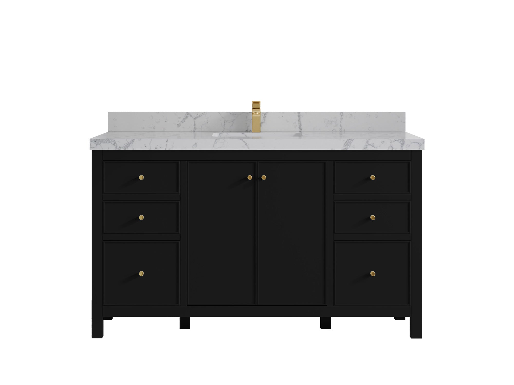 Chicago 60 in. W x 22 in. D Single Sink Bathroom Vanity - Willow Bath and Vanity
