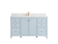 Chicago 60 in. W x 22 in. D Single Sink Bathroom Vanity - photo 17