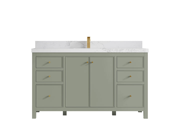 Chicago 60 in. W x 22 in. D Single Sink Bathroom Vanity - photo 19