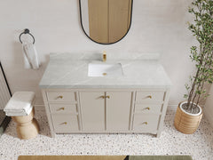 Chicago 60 in. W x 22 in. D Single Sink Bathroom Vanity - photo 32