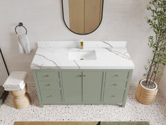 Chicago 60 in. W x 22 in. D Single Sink Bathroom Vanity - photo 14