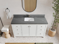 Chicago 60 in. W x 22 in. D Single Sink Bathroom Vanity - photo 34