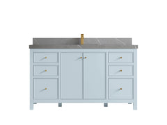 Chicago 60 in. W x 22 in. D Single Sink Bathroom Vanity - photo 33