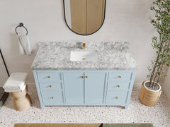 Chicago 60 in. W x 22 in. D Single Sink Bathroom Vanity - photo 10