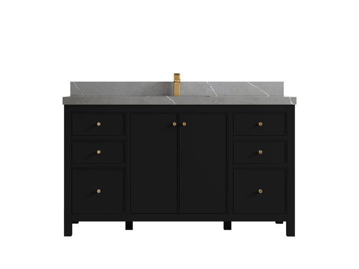 Chicago 60 in. W x 22 in. D Single Sink Bathroom Vanity - photo 35