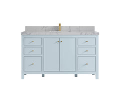 Chicago 60 in. W x 22 in. D Single Sink Bathroom Vanity - photo 41