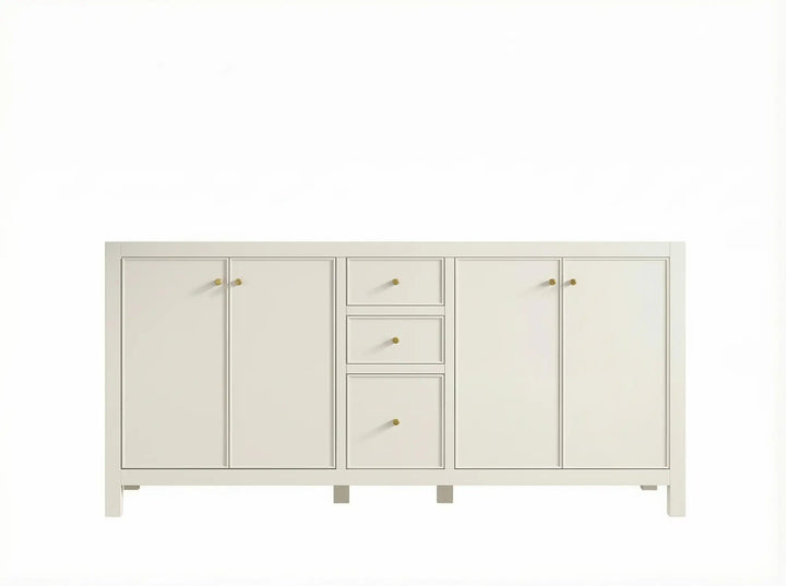 Chicago 72 in. W x 22 in. D Double Sink Bathroom Vanity - photo 2