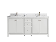 Chicago 72 in. W x 22 in. D Double Sink Bathroom Vanity - photo 41