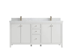 Chicago 72 in. W x 22 in. D Double Sink Bathroom Vanity - photo 31