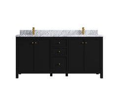 Chicago 72 in. W x 22 in. D Double Sink Bathroom Vanity - photo 23