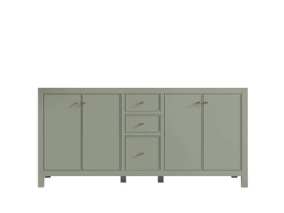 Chicago 72 in. W x 22 in. D Double Sink Bathroom Vanity - Willow Bath and Vanity
