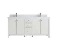 Chicago 72 in. W x 22 in. D Double Sink Bathroom Vanity - photo 27