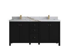 Chicago 72 in. W x 22 in. D Double Sink Bathroom Vanity - photo 15