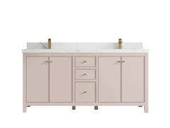 Chicago 72 in. W x 22 in. D Double Sink Bathroom Vanity - photo 17