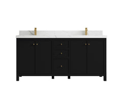 Chicago 72 in. W x 22 in. D Double Sink Bathroom Vanity - photo 17