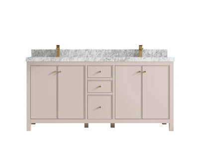 Chicago 72 in. W x 22 in. D Double Sink Bathroom Vanity - Willow Bath and Vanity