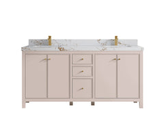 Chicago 72 in. W x 22 in. D Double Sink Bathroom Vanity - photo 45