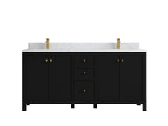Chicago 72 in. W x 22 in. D Double Sink Bathroom Vanity - photo 27